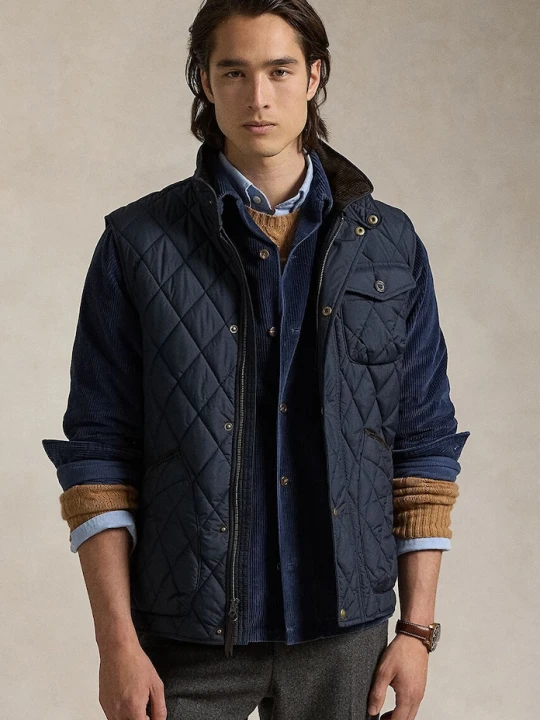 Zdjęcie produktu Polo Ralph Lauren bezrękawnik granatowy