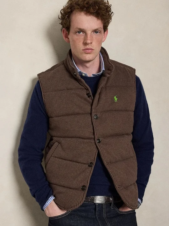 Zdjęcie produktu Polo Ralph Lauren bezrękawnik męski brązowy