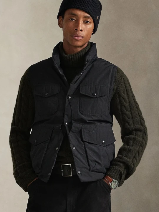 Zdjęcie produktu Polo Ralph Lauren bezrękawnik puchowy czarny