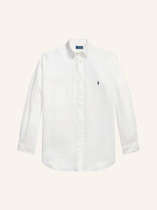 Zdjęcie produktu Polo Ralph Lauren Big & Tall Koszula Lniana O Kroju Comfort Fit weiss BIAŁY