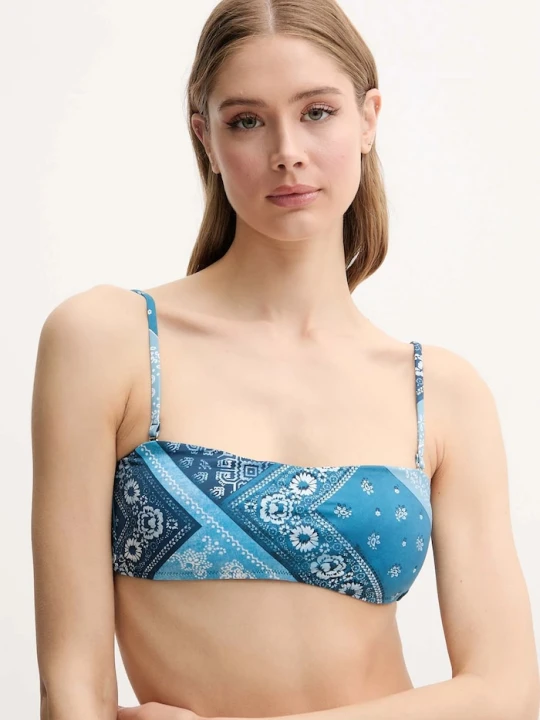 Zdjęcie produktu Polo Ralph Lauren biustonosz kąpielowy niebieski