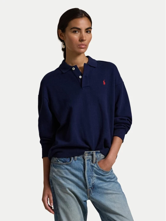 Zdjęcie produktu Polo Ralph Lauren Bluza 211947966007 Granatowy Relaxed Fit