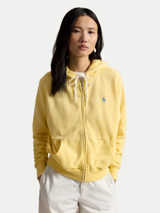 Zdjęcie produktu Polo Ralph Lauren Bluza 211971693502 Żółty jasny Relaxed Fit