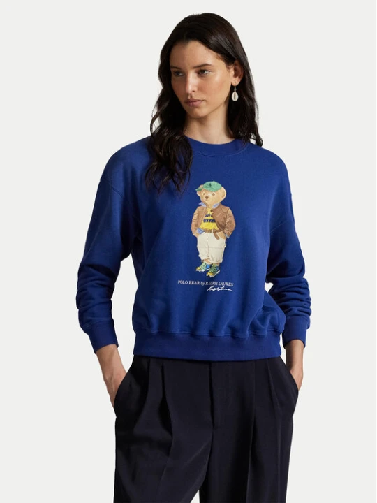Zdjęcie produktu Polo Ralph Lauren Bluza 211971736001 Niebieski Relaxed Fit