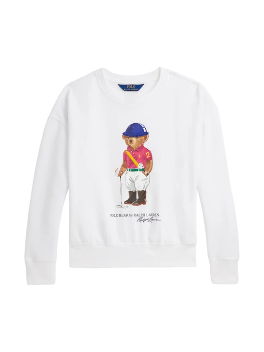 Zdjęcie produktu Polo Ralph Lauren Bluza 313A96116003 Biały Relaxed Fit