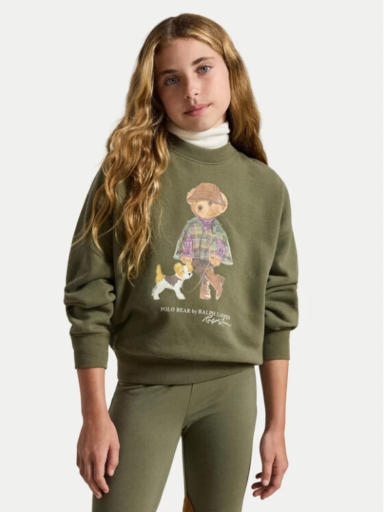 Zdjęcie produktu Polo Ralph Lauren Bluza 313B26298001 Zielony ciemny Regular Fit