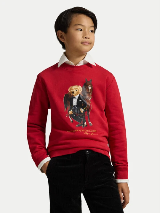 Zdjęcie produktu Polo Ralph Lauren Bluza 323A10261001 Czerwony Regular Fit