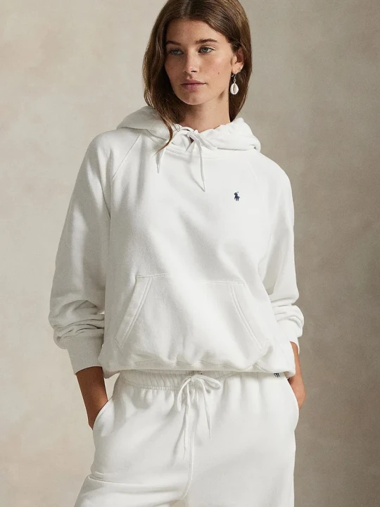 Zdjęcie produktu Polo Ralph Lauren bluza z kapturem z bawełną damska