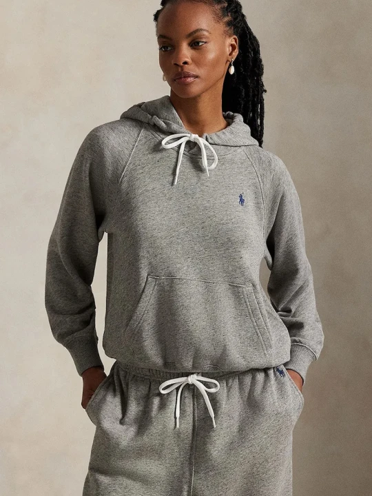 Zdjęcie produktu Polo Ralph Lauren bluza z kapturem z bawełną damska