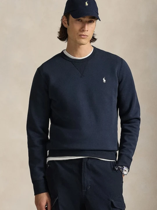 Zdjęcie produktu Polo Ralph Lauren bluza męska z bawełną granatowy