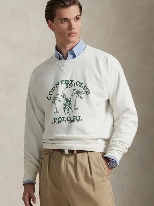 Zdjęcie produktu Polo Ralph Lauren bluza beżowy