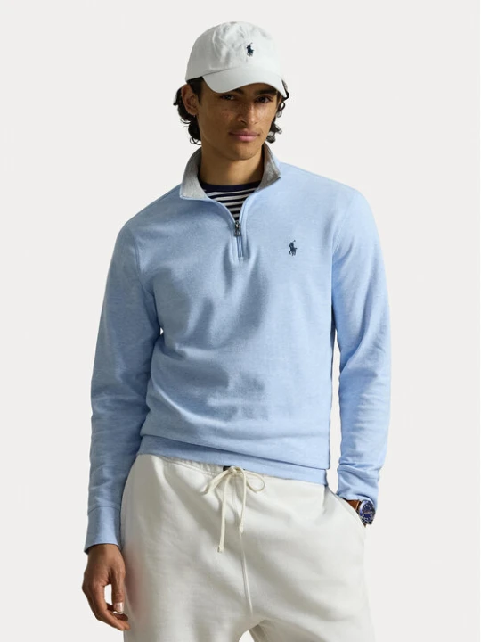 Zdjęcie produktu Polo Ralph Lauren Bluza 710812963048 Niebieski jasny Regular Fit