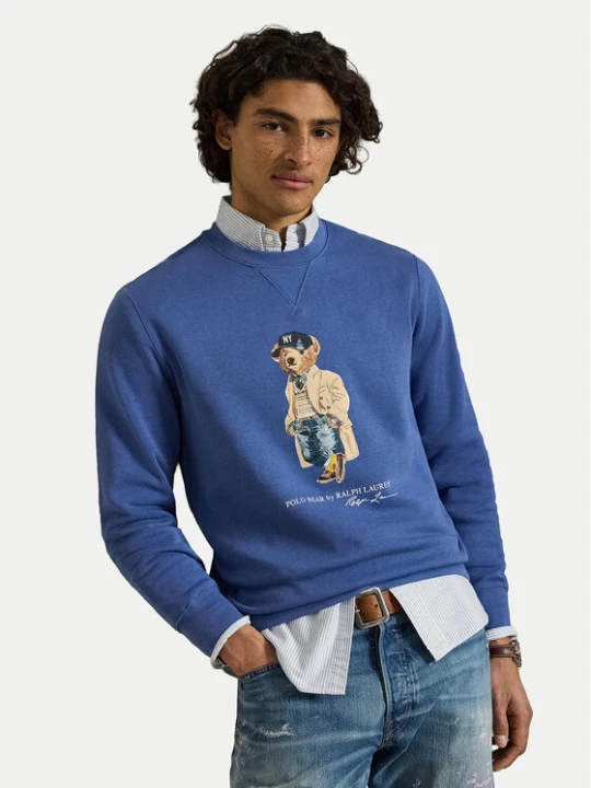 Zdjęcie produktu Polo Ralph Lauren Bluza 710B27073001 Niebieski Regular Fit