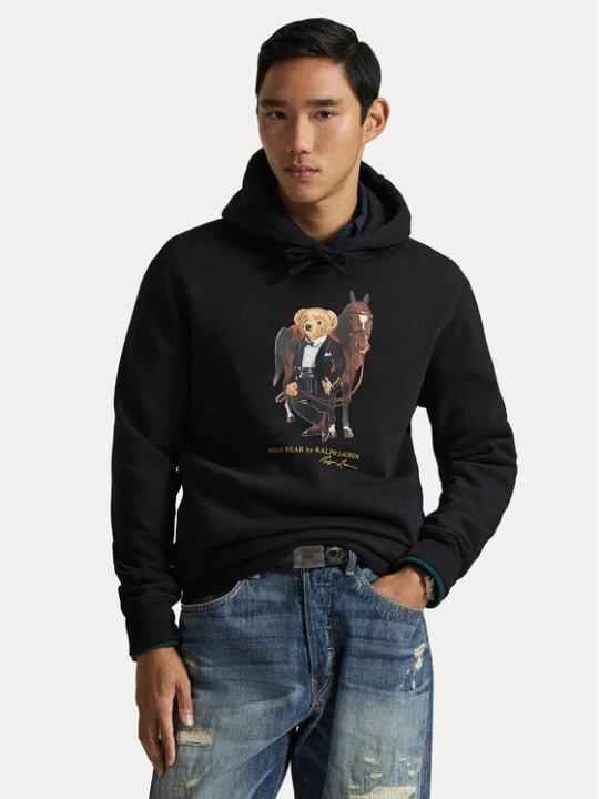 Zdjęcie produktu Polo Ralph Lauren Bluza 710P08096001 Czarny Regular Fit
