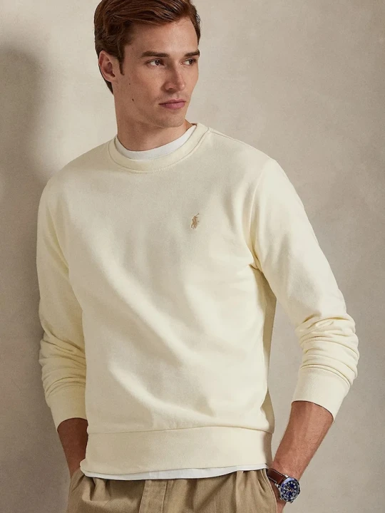 Zdjęcie produktu Polo Ralph Lauren bluza bawełniana beżowy