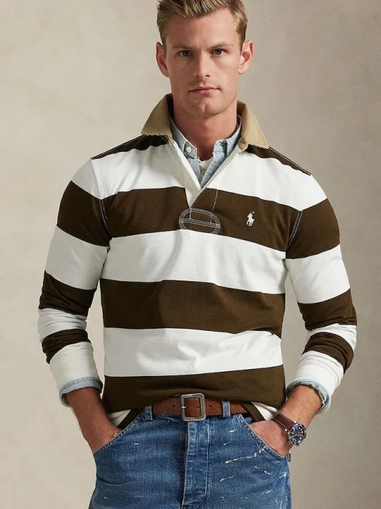 Zdjęcie produktu Polo Ralph Lauren bluza bawełniana brązowy