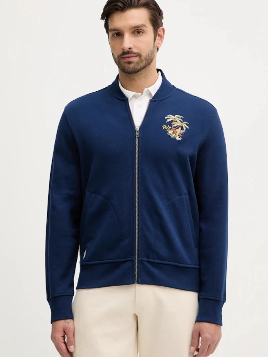 Zdjęcie produktu Polo Ralph Lauren bluza bawełniana Long Sleeve Sweatshirt niebieski