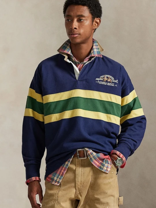 Zdjęcie produktu Polo Ralph Lauren bluza bawełniana granatowy
