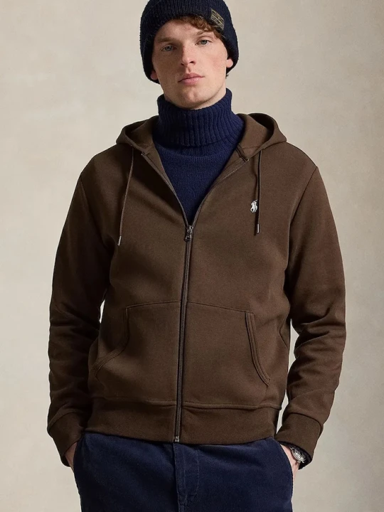 Zdjęcie produktu Polo Ralph Lauren bluza DOUBLE KNT brązowy