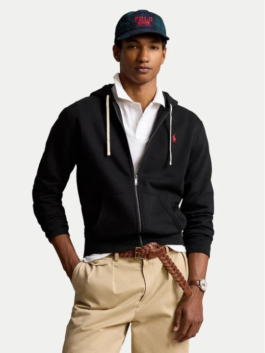 Zdjęcie produktu Polo Ralph Lauren Bluza Fleece 710813297001 Czarny Regular Fit