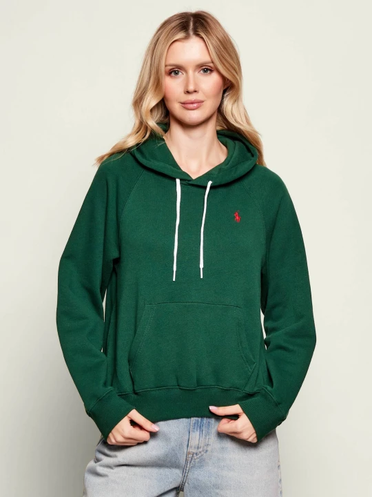 Zdjęcie produktu POLO RALPH LAUREN Bluza | Loose fit butelkowa zieleń