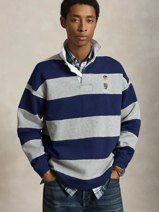 Zdjęcie produktu Polo Ralph Lauren bluza męska z bawełną granatowy