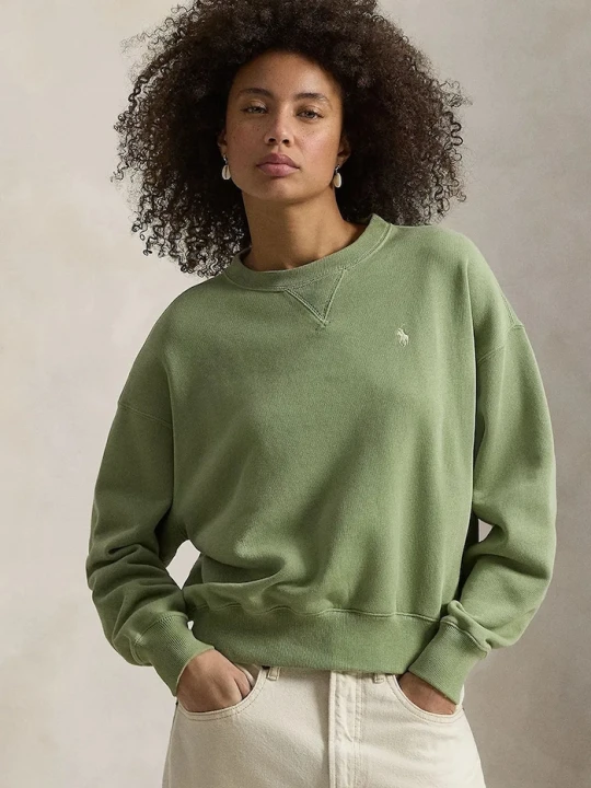 Zdjęcie produktu Polo Ralph Lauren bluza oversize damska zielony