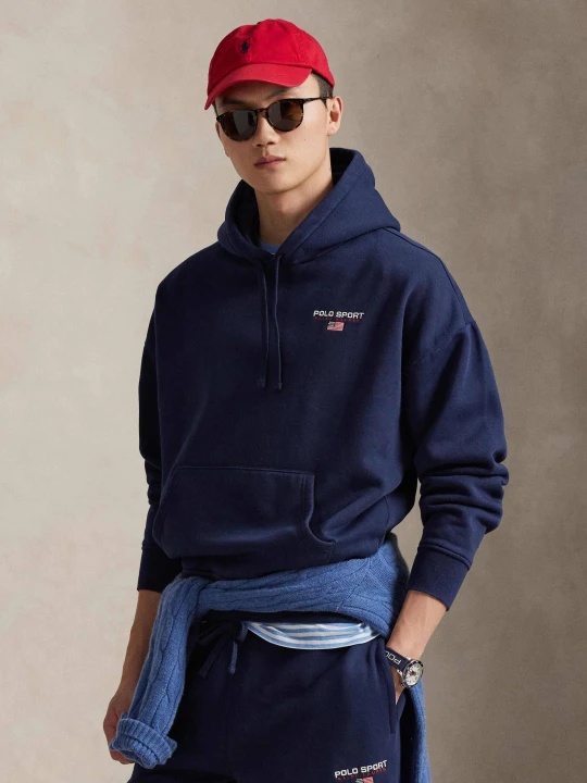 Zdjęcie produktu POLO RALPH LAUREN Bluza | Relaxed fit granatowy