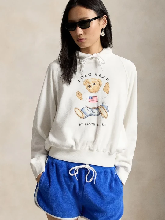 Zdjęcie produktu Polo Ralph Lauren bluza z kapturem damska bawełniana