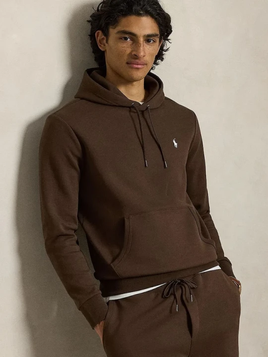 Zdjęcie produktu Polo Ralph Lauren bluza z kapturem męska brązowy