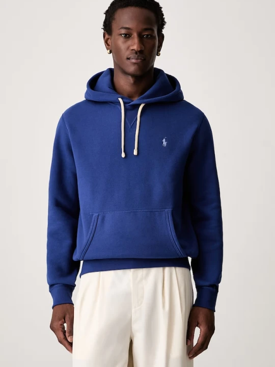 Zdjęcie produktu Polo Ralph Lauren bluza z kapturem męska z bawełną niebieski