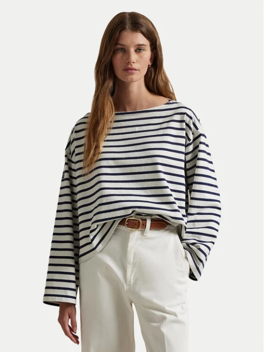 Zdjęcie produktu Polo Ralph Lauren Bluzka 211959103004 Granatowy Relaxed Fit