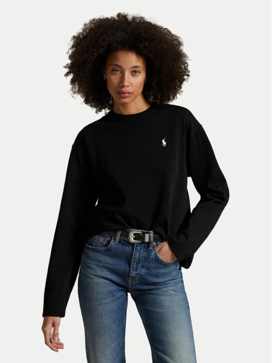 Zdjęcie produktu Polo Ralph Lauren Bluzka 211967105002 Czarny Straight Fit