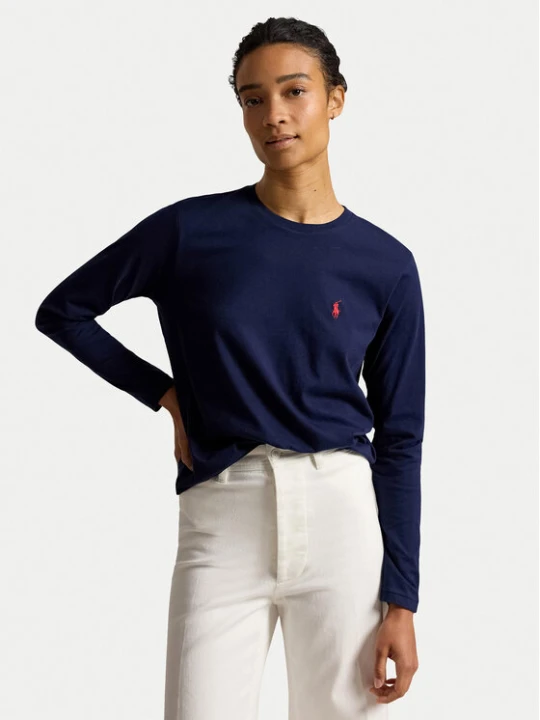 Zdjęcie produktu Polo Ralph Lauren Bluzka 211B14604005 Granatowy Regular Fit