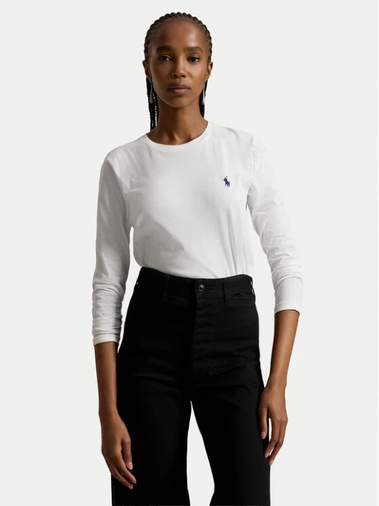 Zdjęcie produktu Polo Ralph Lauren Bluzka 211B14604006 Biały Regular Fit