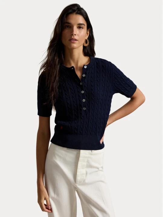 Zdjęcie produktu Polo Ralph Lauren Bluzka 211B17746002 Granatowy Regular Fit
