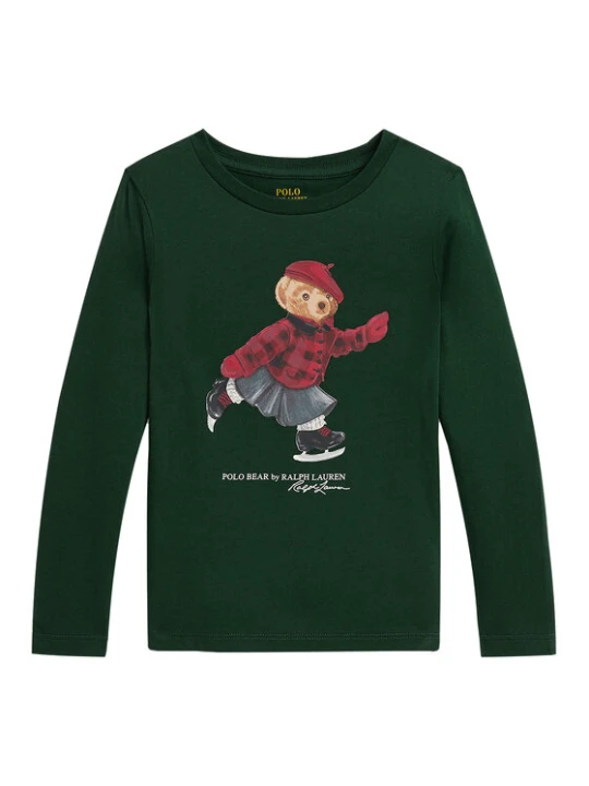 Zdjęcie produktu Polo Ralph Lauren Bluzka 312P00435500 Zielony Regular Fit