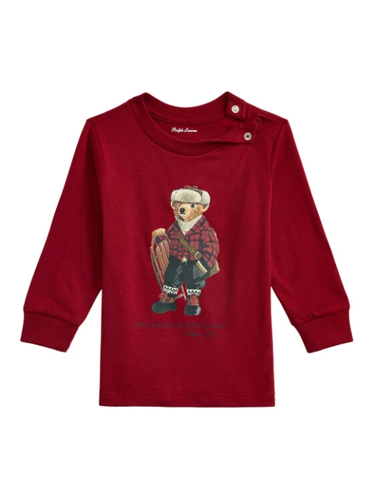 Zdjęcie produktu Polo Ralph Lauren Bluzka 320981265001 Czerwony Regular Fit
