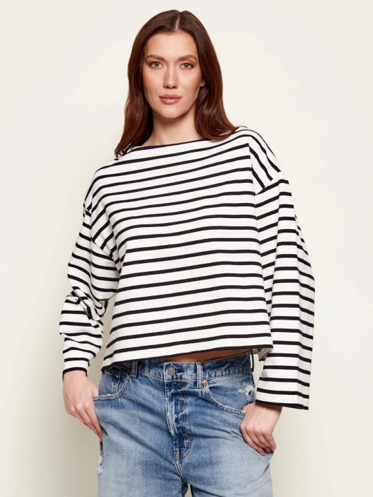 Zdjęcie produktu POLO RALPH LAUREN Bluzka MARINER | Oversize fit biały