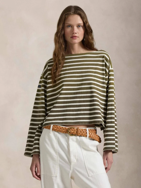 Zdjęcie produktu POLO RALPH LAUREN Bluzka MARINER | Oversize fit khaki