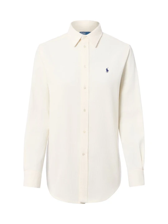 Zdjęcie produktu Polo Ralph Lauren bluzka z sztruksu Kobiety Bawełna biały