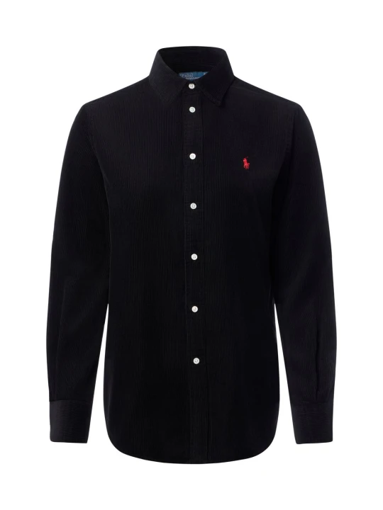 Zdjęcie produktu Polo Ralph Lauren bluzka z sztruksu Kobiety Bawełna czarny