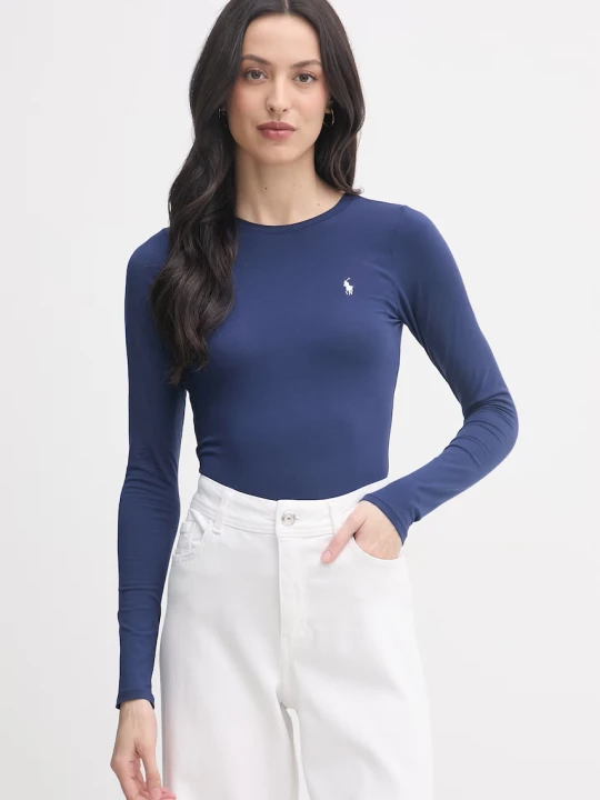 Zdjęcie produktu Polo Ralph Lauren body damskie bawełniane z elastanem