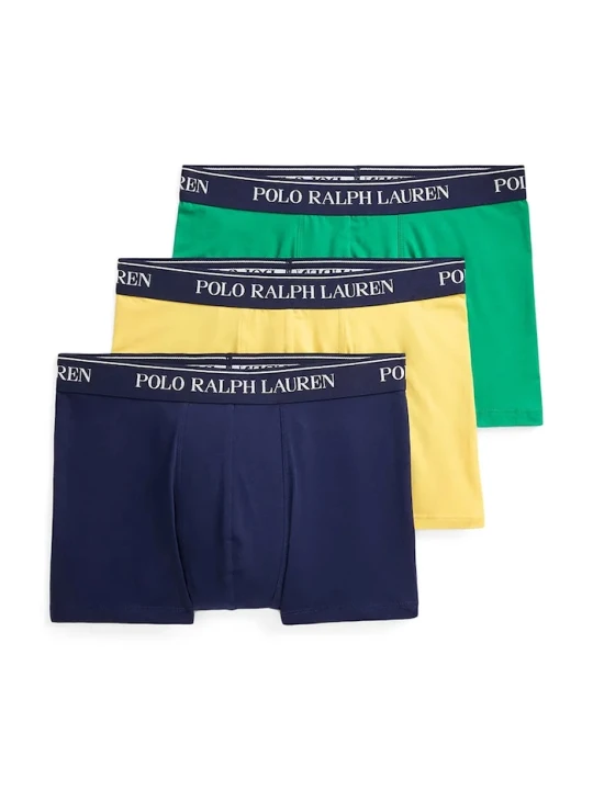 Zdjęcie produktu Polo Ralph Lauren bokserki męskie bawełniane z elastanem 3-pack zielony