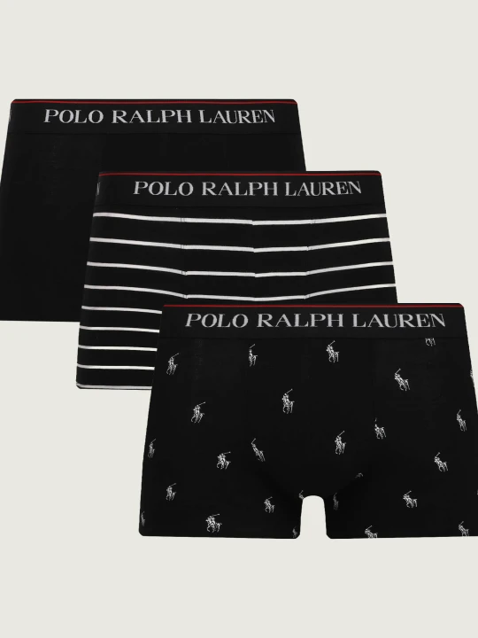 Zdjęcie produktu POLO RALPH LAUREN Bokserki 3-pack czarny