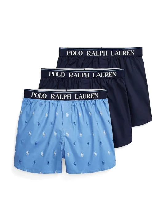 Zdjęcie produktu Polo Ralph Lauren bokserki (3-pack) 714866472002 niebieski