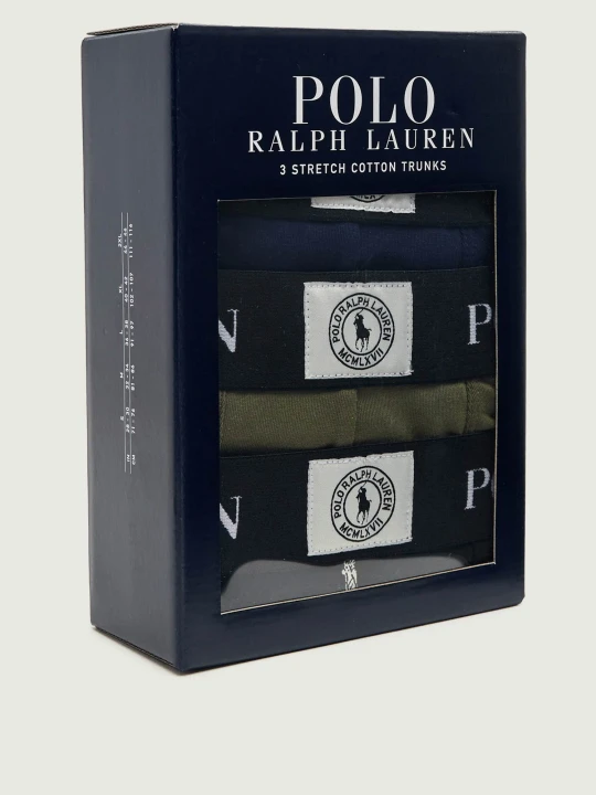 Zdjęcie produktu POLO RALPH LAUREN Bokserki 3-pack granatowy