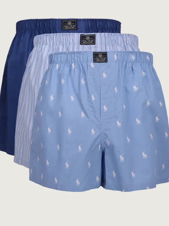 Zdjęcie produktu POLO RALPH LAUREN Bokserki 3-pack granatowy