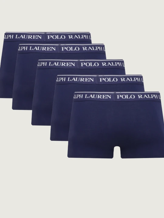 Zdjęcie produktu POLO RALPH LAUREN Bokserki 5-pack | Regular Fit granatowy