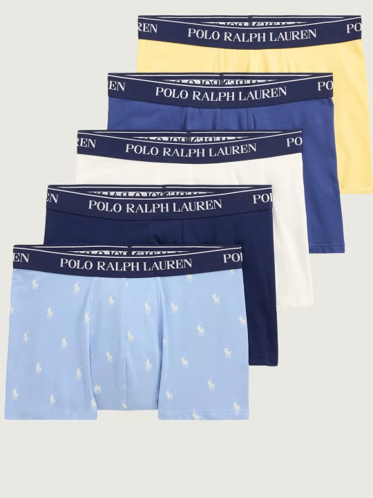Zdjęcie produktu POLO RALPH LAUREN Bokserki 5-pack | Regular Fit błękitny